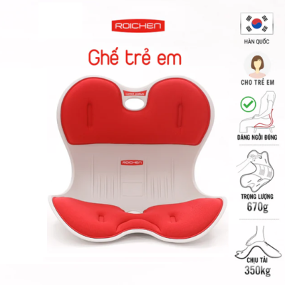 Ghế chỉnh dáng ngồi đúng - Roichen Hàn Quốc (Made in Korea). Dùng cho Trẻ em