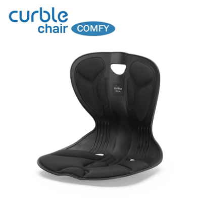 Ghế Curble Comfy chỉnh dáng ngồi đúng tư thế Hàn Quốc màu đen